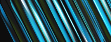 Soyut çapraz çizgiler dinamik görsel etki yaratır. Mavi, yeşil, gümüş rengi kompozisyona hakim. Modern, gösterişli tasarım.