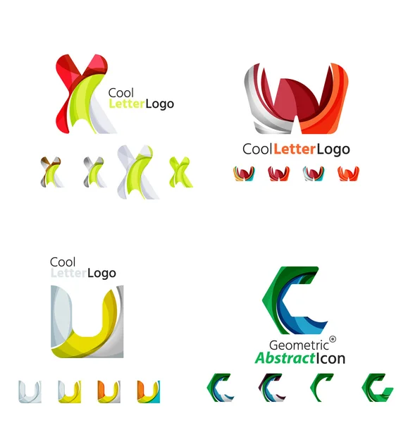 Колекція бізнес емблем — стоковий вектор