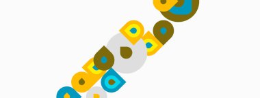 Soyut şekiller, değişik renkler, çapraz düzenleme. Minimalist tasarım, temiz estetik, basit kompozisyon. Parlak renkler, geometrik biçimler.