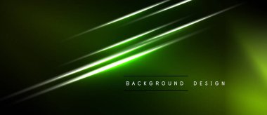 Koyu yeşil arka plan parlak çapraz çizgiler içerir. Parlak efektli minimalist tasarım. Metin arka plan tasarımı okur. Modern estetik.