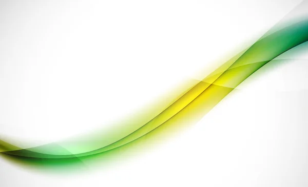 Barevné vlny linie, pozadí abstraktní s efekty světla a stínu — Stockový vektor