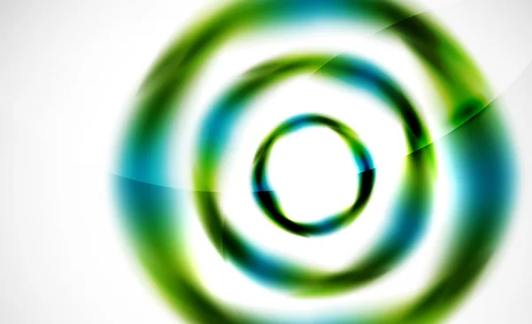光沢のあるぼやけた旋回円図形抽象的な背景 — ストック写真