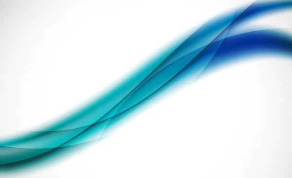Línea de onda colorida, fondo abstracto con efectos de luz y sombra — Vector de stock