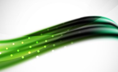 Renkli dalga çizgi, ışık ve gölge efektleri ile arka plan