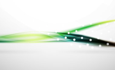 Renkli dalga çizgi, ışık ve gölge efektleri ile arka plan