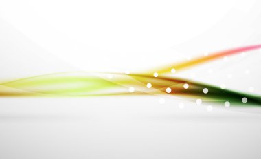 Renkli dalga çizgi, ışık ve gölge efektleri ile arka plan