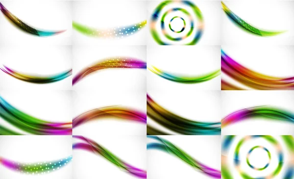 Blurred motion abstract backgrounds — Διανυσματικό Αρχείο
