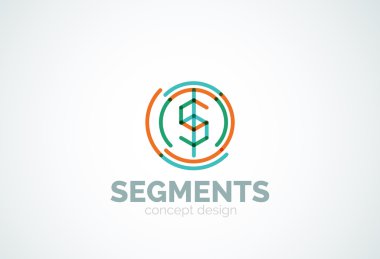 soyut geometrik logosu