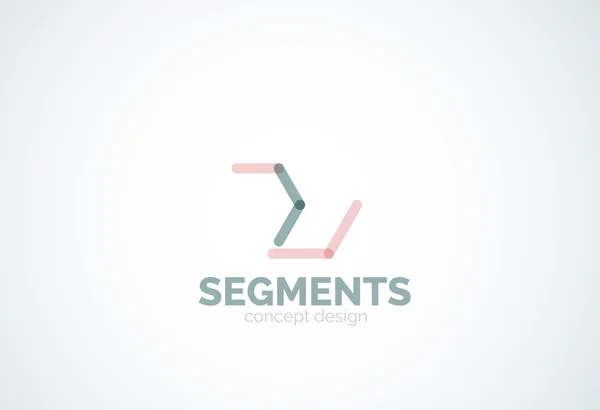minimal abstract geometric logo