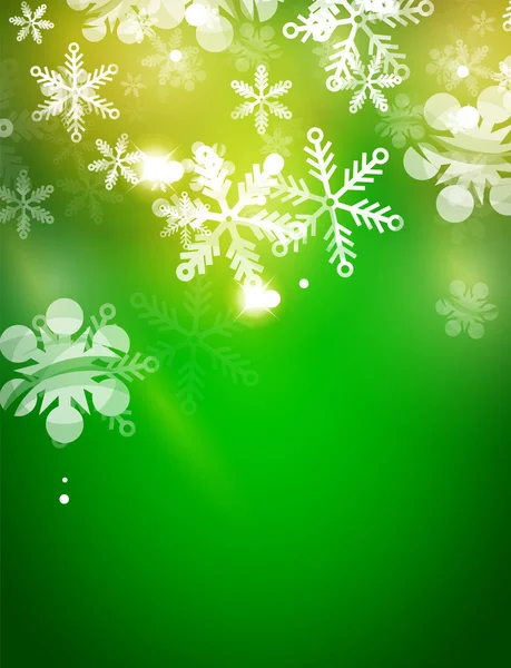绿色假日抽象背景 — 图库矢量图片