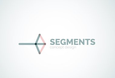 en az soyut geometrik logosu