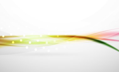 Renkli dalga çizgi, arka plan