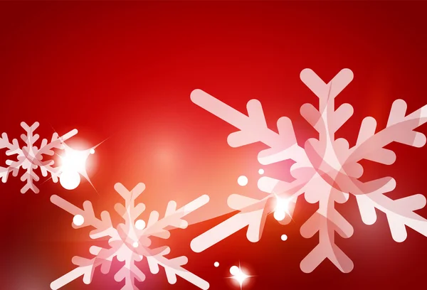 Noël Rouge fond abstrait — Image vectorielle