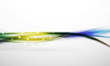 Renkli dalga çizgi, arka plan