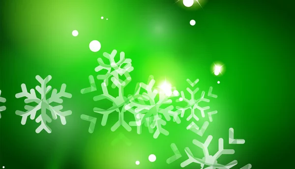 Christmas green abstract background — Stock Vector