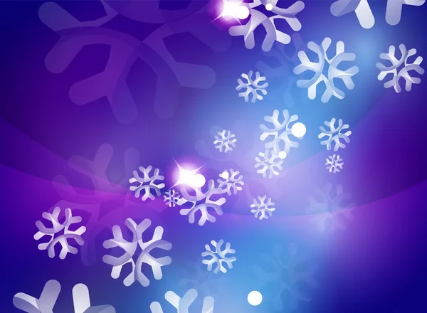 Christmas purple abstract background — Stock Vector