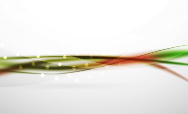 Renkli dalga çizgi, arka plan