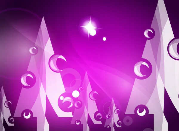 Christmas purple abstract background — Stock Vector