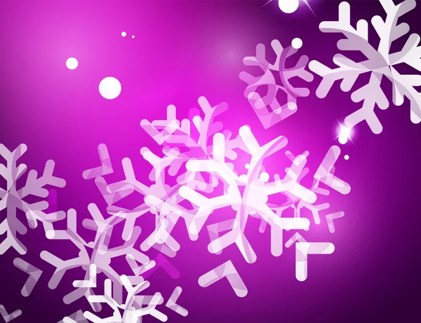 圣诞节紫色抽象背景 — 图库矢量图片