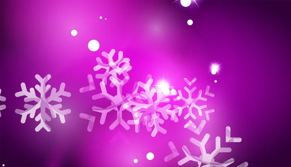 Christmas purple abstract background — Stock Vector