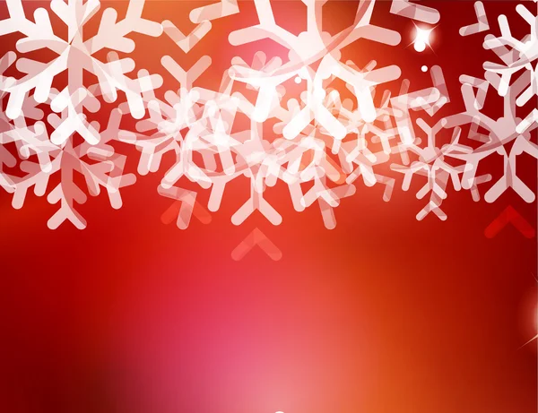 Kerstmis Rode abstracte achtergrond — Stockvector