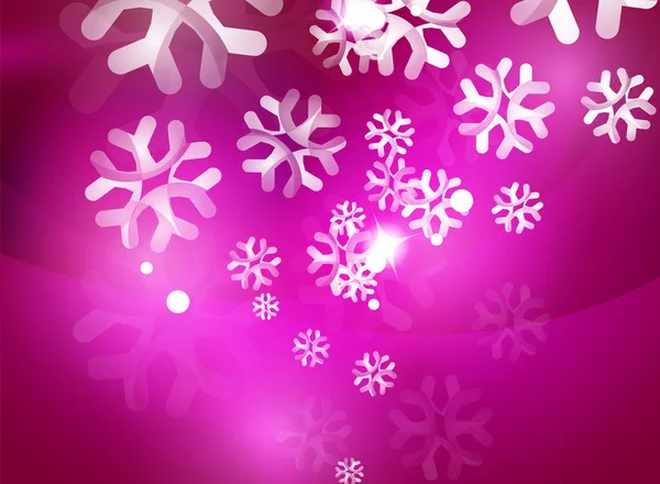 Christmas purple abstract background — Stock Vector