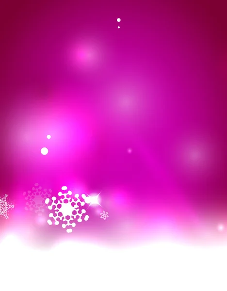 Christmas purple abstract background — Stock Vector