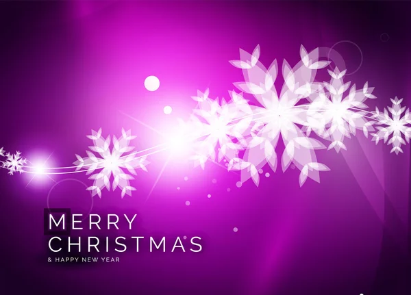 Рождественский фиолетовый фон — стоковый вектор