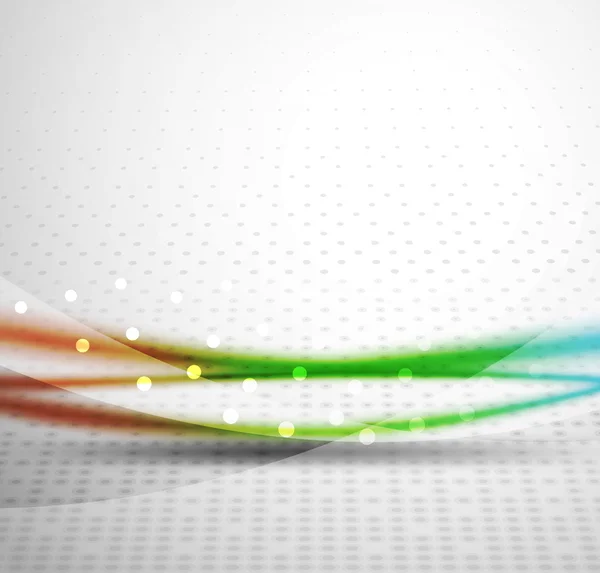 Ligne d'onde colorée — Image vectorielle