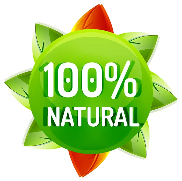 Ecoconcepto verde - natural — Vector de stock