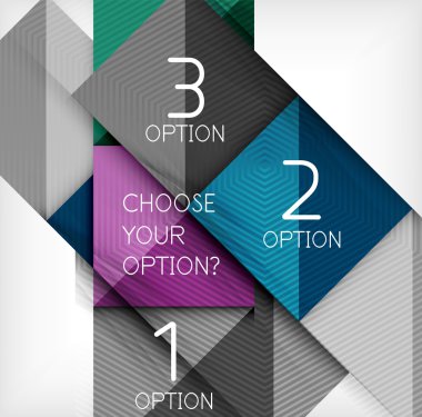 Kağıt tarzı tasarım şablonları, kare arka plan, geometrik düzen