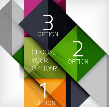 Kağıt tarzı tasarım şablonları, kare arka plan, geometrik düzen