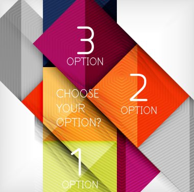 Kağıt tarzı tasarım şablonları, kare arka plan, geometrik düzen