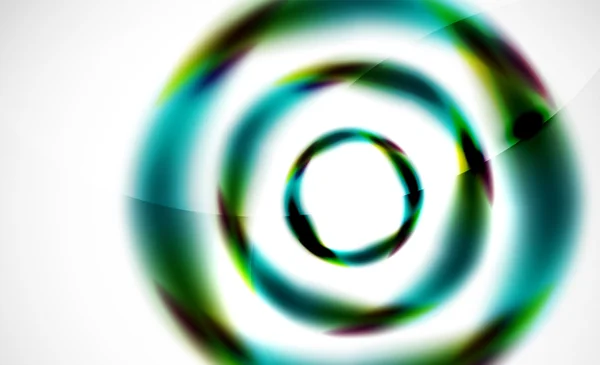 Brillant tourbillon flou forme fond abstrait — Image vectorielle