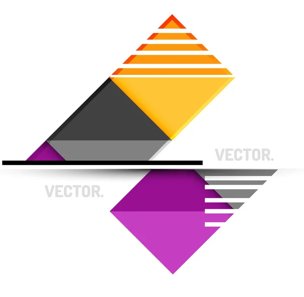 Minimální abstraktní pozadí — Stockový vektor