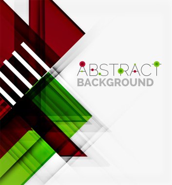 vektör üçgen arka plan