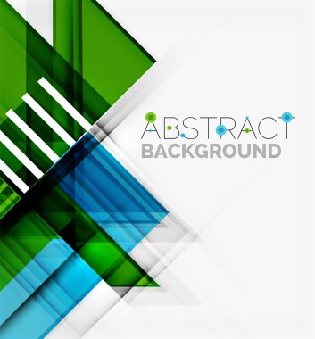 vektör üçgen arka plan