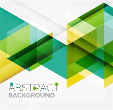 vektör üçgen arka plan