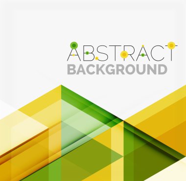 vektör üçgen arka plan