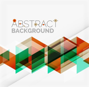 vektör üçgen arka plan