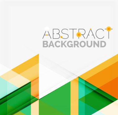 vektör üçgen arka plan