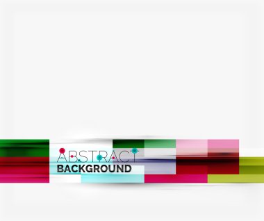 Geometrik tasarım arka plan, beyaz üzerine düz çizgiler