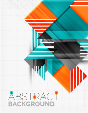 vektör üçgen arka plan