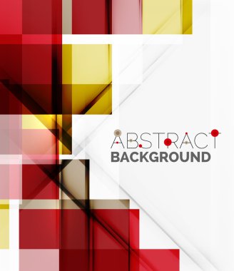 Minimalist geometrik arka plan