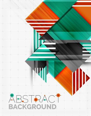 vektör üçgen arka plan