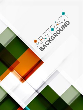 Minimalist geometrik arka plan