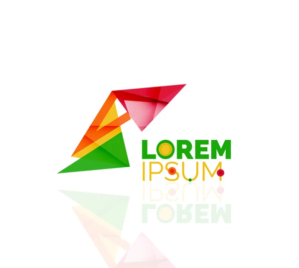 Logotipo, icono de negocio geométrico abstracto — Archivo Imágenes Vectoriales
