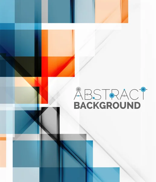 Minimalistic geometric background — Stock Vector