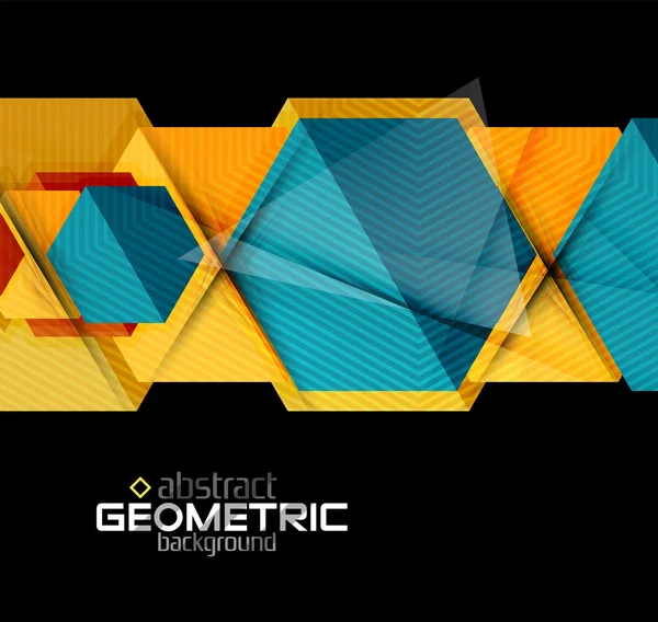 Γεωμετρικά σχήματα τετράγωνο — Διανυσματικό Αρχείο
