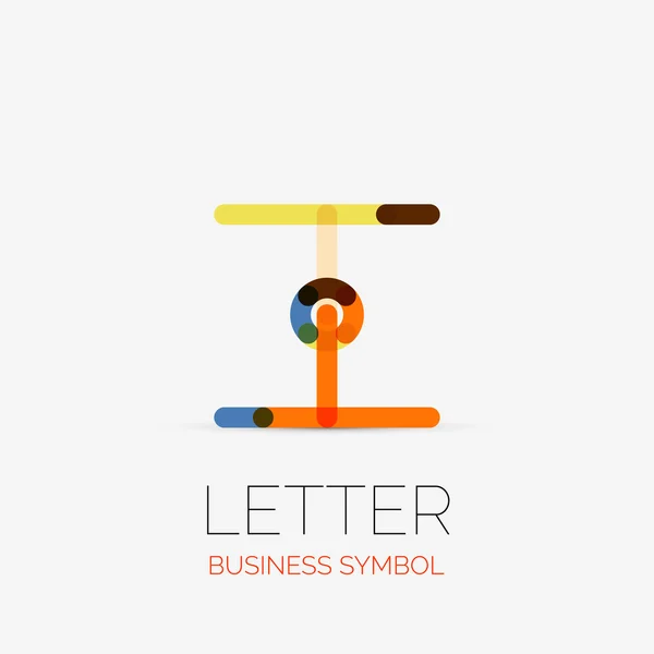 Vector ideia logotipo abstrato — Vetor de Stock